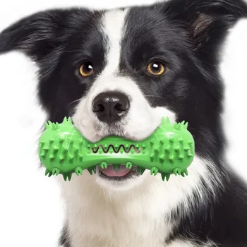 

Bone Shape Pet Molar Chewing Toys For Dog Aggressive Pet Dog Toy Bone Stick Bite-Resistant Vocal Cleaning Dog Toy Supplies New