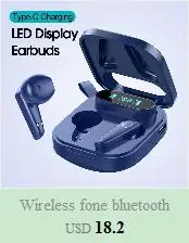 TWS F9 Mini Earphone V5.0 Wireless Headset Stereo  Sport Waterproof bluetooth headphones EarphonesTouch Control Noise Cancelling