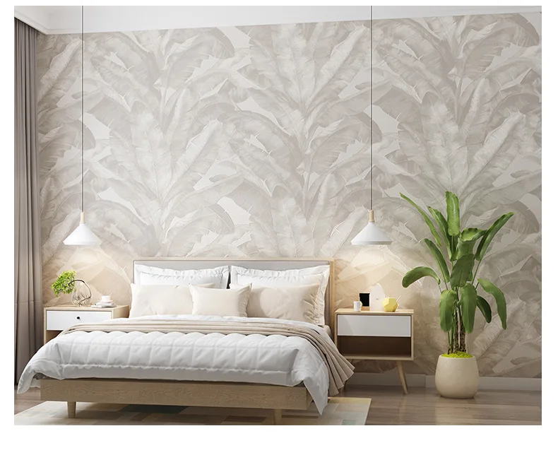 de parede planta verde sala de estar