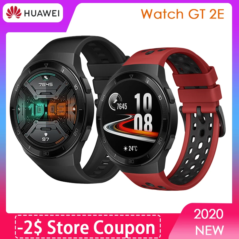 New Arrival HUAWEI WATCH GT 2e 1.39" AMOLED 5ATM Smart Watch 2 Weeks Long Standby Sport Lite Original Blood Oxygen | Электроника