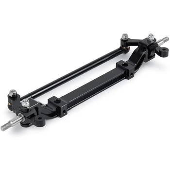 

Black Metal Front Axle Steering Rod Link Pole for 1/14 Tamiya RC Tractor Truck Car