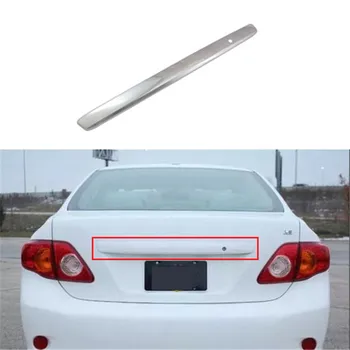

1pcs Chrome Car Rear Trunk Molding Lid Cover Trim For Toyota Corolla 2008-2013 E140 Car trunk trim