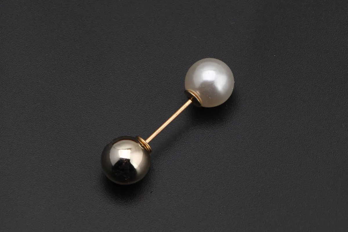 South Korea Crystal Pearl Brooch Women's Corsage Sweater Brooch Decoration Pin Autumn And Winter Coat Collar Pin Accessories
