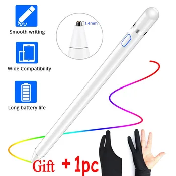 

Precision Active Stylus Touch Pen For Apple iPad Pro 11 12.9 10.5 9.7 Drawing Capacitance Pencil For iPhone Android With gloves