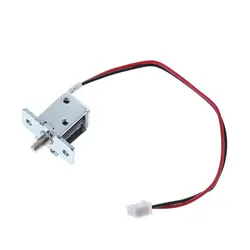 Mini perno magnético eléctrico para gabinete, montaje de liberación de bloqueo Push Pull, Control de acceso solenoide, CC de 12V, 0.5A, envío directo