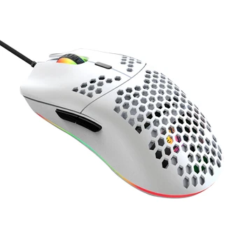 

Universal 12000 DPI Sensitive Wired Ergonomic Design 7 Keys Computer Accessory E Sports Honeycomb Shell USB Port Gaming Mouse