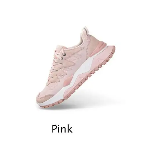 Pink Size39 Xiaomi/обувь в стиле ретро; трендовые стильные кроссовки для мужчин и женщин; мягкие повседневные кроссовки на платформе; Уличная обувь на высоком каблуке - Цвет: Pink Size39