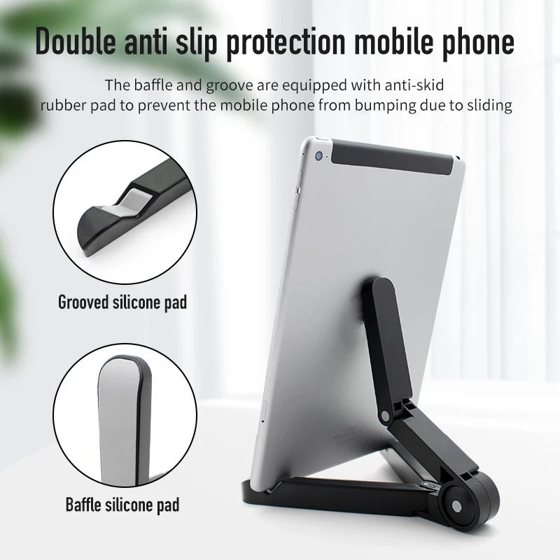 Aieach-soporte de escritorio seguro para tableta, base de aluminio con rotación de 11 pulgadas para ipad 9,7 10,2 10,5, Samsung Xiaomi