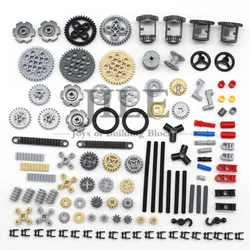 116-Piece Creative Engineering Building Set with Liftarm Bricks and Gears (116 pcs Color random)