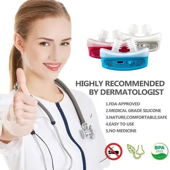 

HOT Micro CPAP Anti Snoring Electronic Device for Sleep Apnea Stop Snore Aid Stopper 2019 NEW SELLING