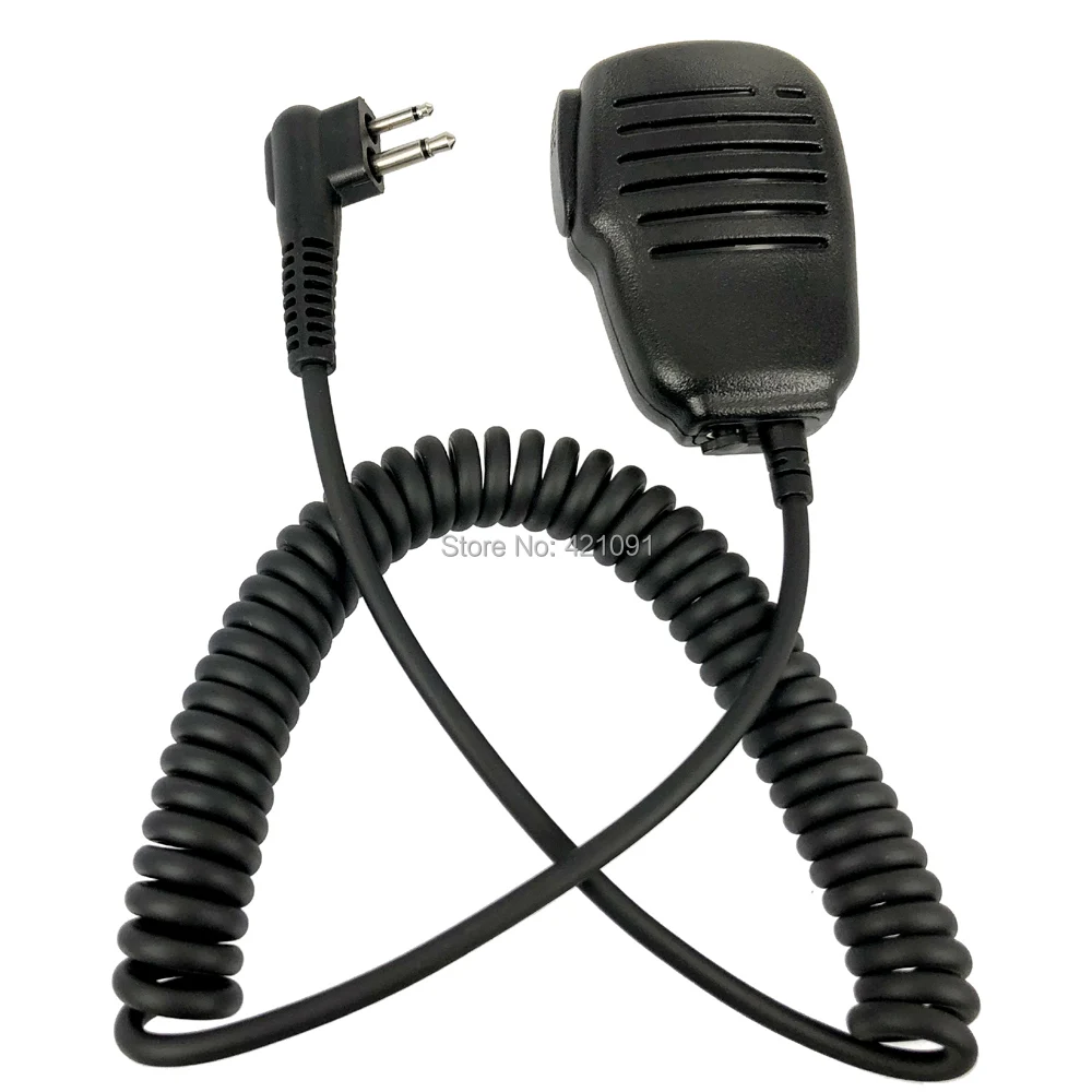 2 Pin переносной микрофон динамик микрофон для Motorola радио EP450 GP300 GP88s GP2000 GP68 GP88 CP150 иди и болтай Walkie Talkie
