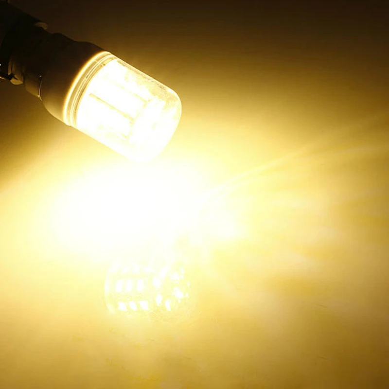 E14 E27 DC 24V 5730 SMD 27 Светодиодный кукурузная лампа 3 5 Вт светодиодные лампы