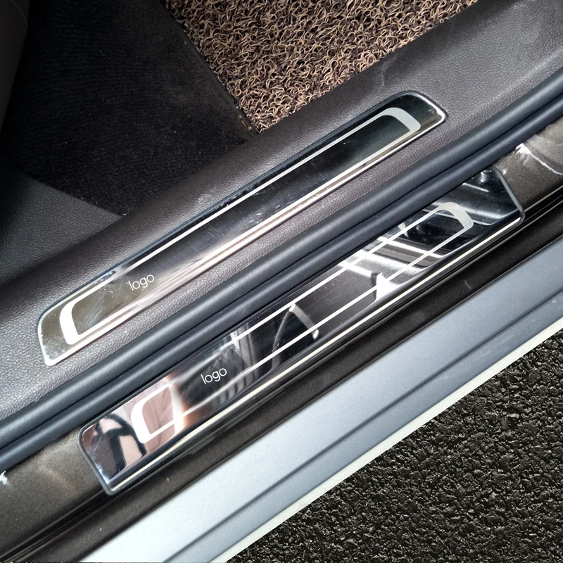 Автомобильные наклейки для Volkswagen Passat B8 модифицированные из нержавеющей стали