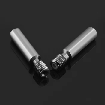 

2PCs A lot MK8 M6 Throat with 6x30mm Stainless Steel Thread Longer Feeding 1.75mm Filament 3D Printers Parts