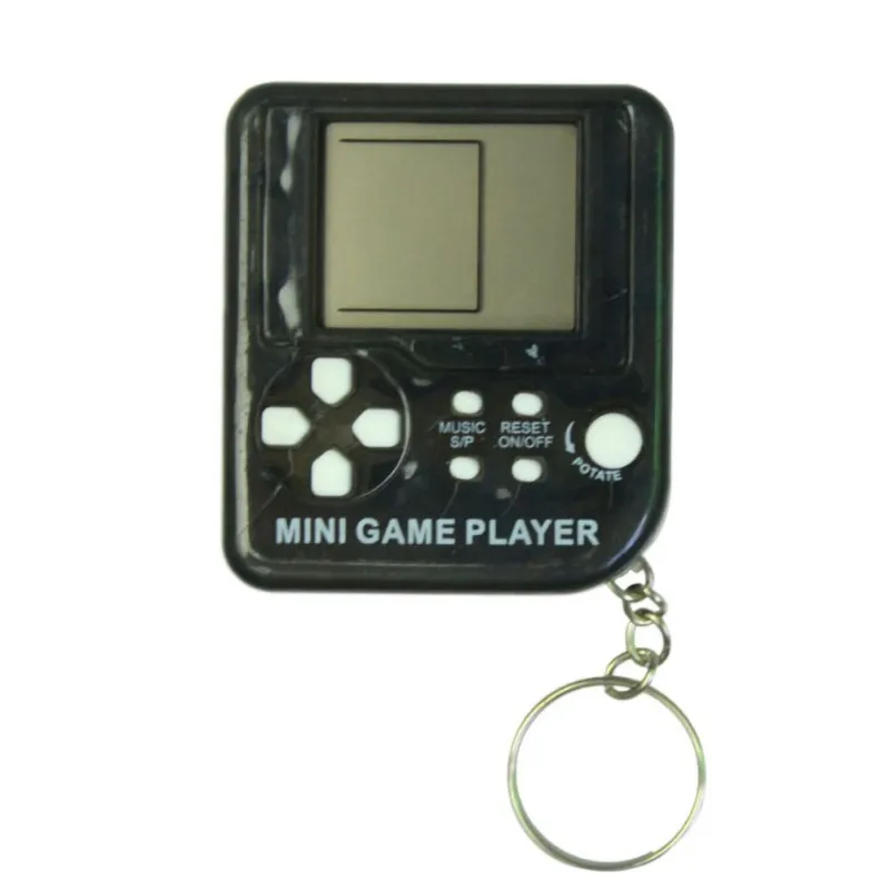 Mini Classic Game Machine Children\\'s Handheld Retro Nostalgic Mini Game Console With Keychain Tetris Video Games Classic Games