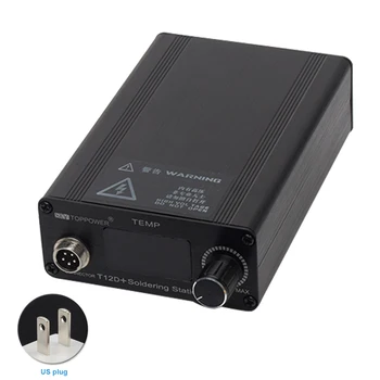 

T12 Temperature Controller Soldering Station Professional Iron Tips STM32 V2.1S Power Equipment DIY 110-240V Electronic Welding