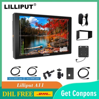 

Lilliput A11 4k Camera Monitor DSLR Full HD 1920x1200p 10.1" inch Field Monitor 3G-SDI HDMI IPS Camera Video Filmmaking Monitor