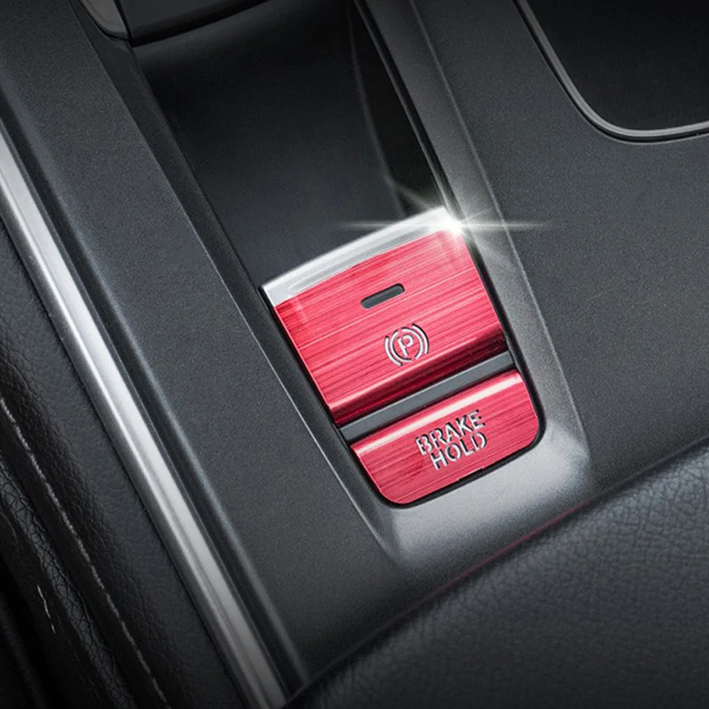Крышка для автомобиля P рычаг тормоза фиксатор для Honda Accord автомобильные наклейки для интерьера аксессуары
