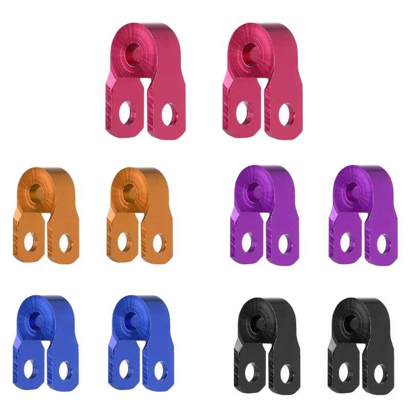 2Pcs Motorcycle Alloy Shock Absorber Height Extension Extender Suspension Riser Aluminum alloy