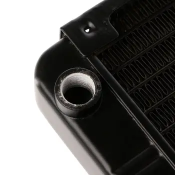 

120mm Aluminum Computer Radiator Water Cooler 10 Tube CPU Heat Sink Exchanger