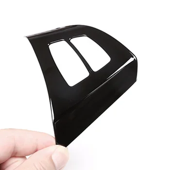 

2pcs Carbon Fiber Style Steering Wheel Button Frame Trim For BMW X5 E70 2008-13 Decoration Frame Cover Trim