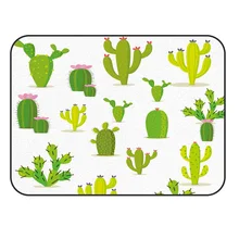 CHARMHOME мягкий ковер Противоскользящий ковер мультфильм Кактус цветение ковер для гостиной коврик для спальни украшения дома аксессуары