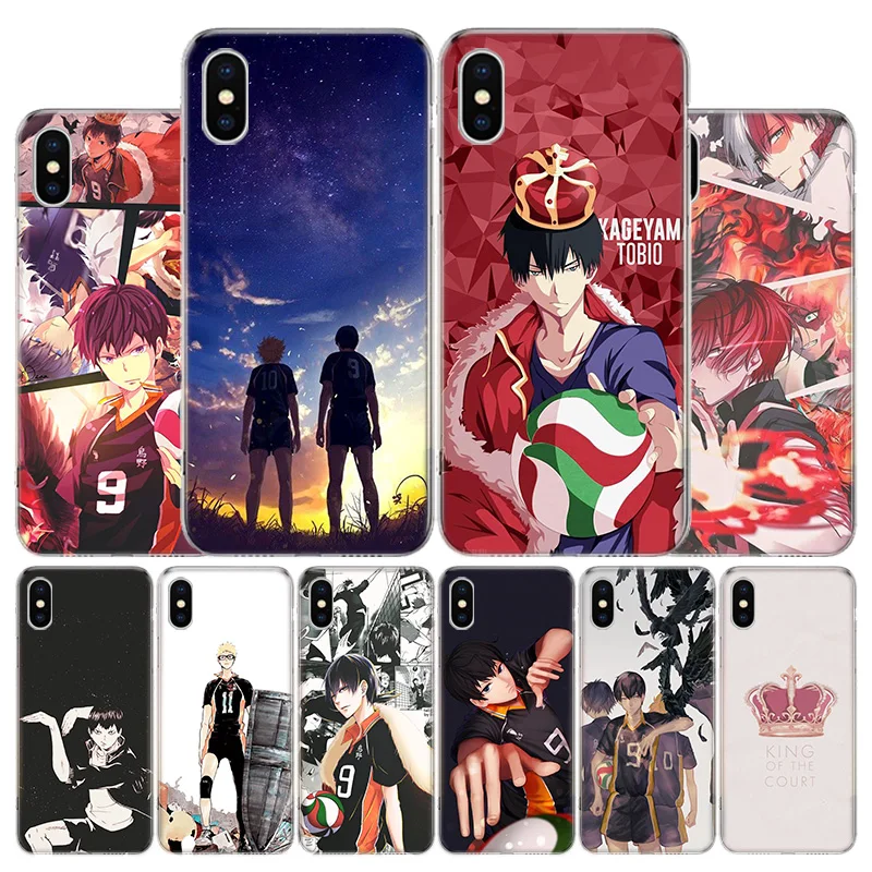 Чехол для телефона Tobio Kageyama Haikyuu Apple Iphone 11 12 Mini Pro X XR XS Max 7 8 6 6S Plus 5 SE 7G 6G + чехол с