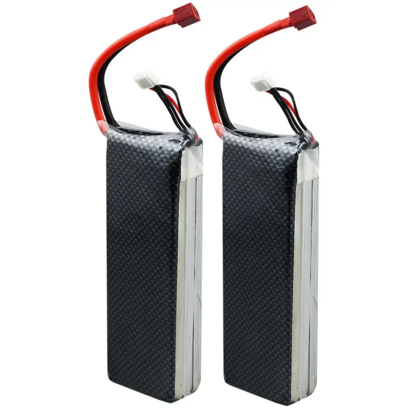 2X5000 mAh 3S 11,1 V 30C Li-Po аккумулятор RC самолет лодка разъем типа «deans»
