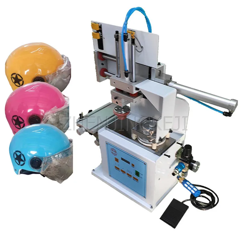 

Helmet Printing Machine Tools 220V Mpneumatic Small Desktop Printer Square Board Semi-automatic Car Stationery Gift Instrument