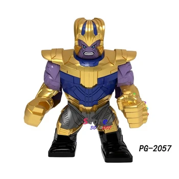 

Single Marvel Avengers Endgame Infinity War Thanos Wolverine Hulk buster Venom Wolverine Rhino building blocks Kids Toys