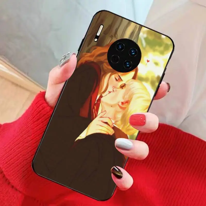 TOPLBPCS Draco Malfoy мягкий чехол для телефона huawei mate 9 10 20 30 pro lite X Y5 6 7 prime 2019 2018|Бамперы| |