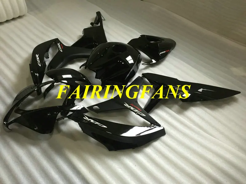 Инжекторный комплект для HONDA CBR600RR F5 07 08 CBR 600 RR CBR 600 RR CBR 600 2007 2008 ABS черный Обтекатели+ подарки HJ46