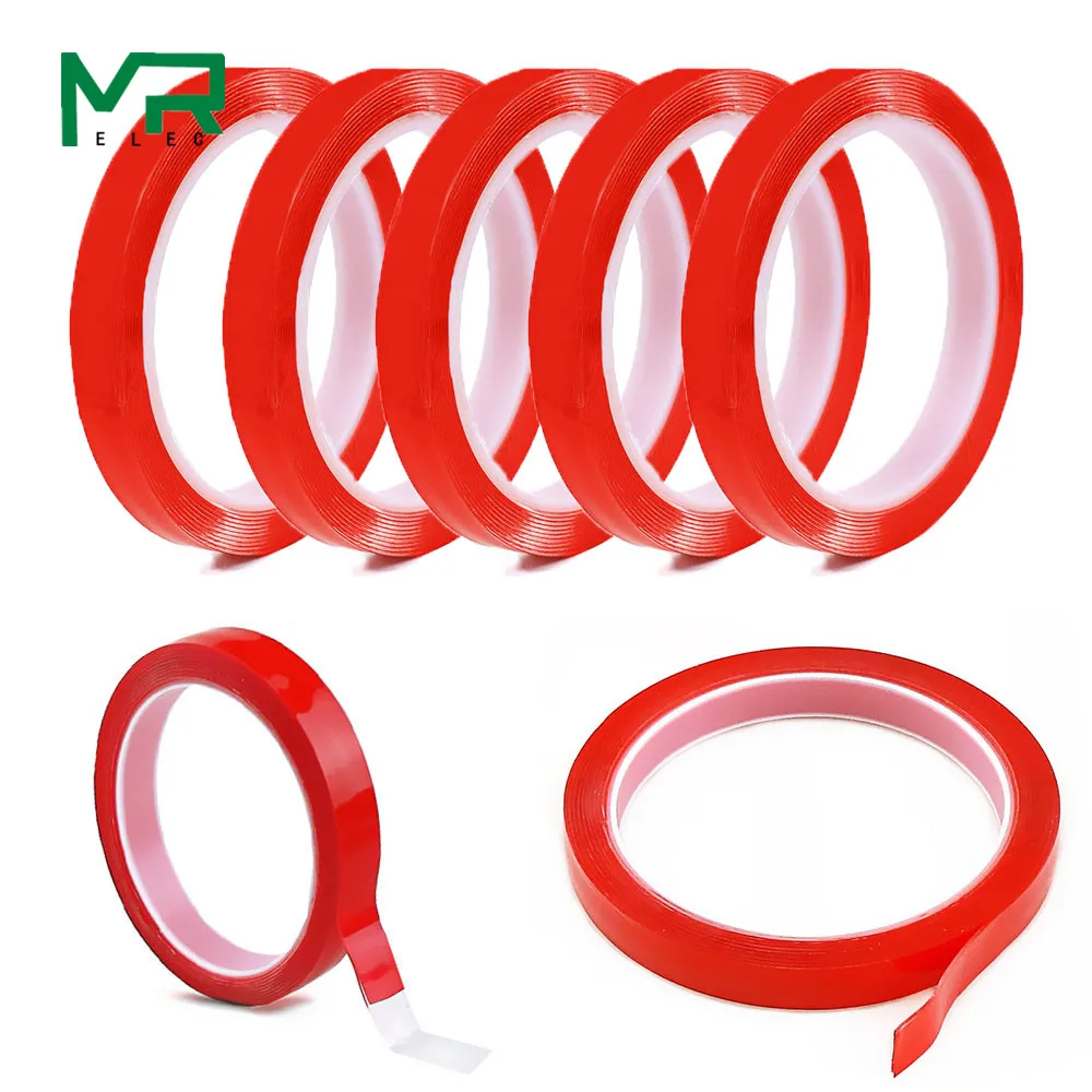 Double-sided Length  3M 5mm 6mm 8mm 10mm 12mm 15mm Strong Clear Transparent Acrylic Foam Adhesive Tapedouble Sided Adhesive Tape