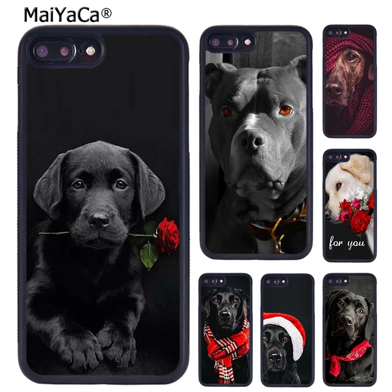 Милый чехол MaiYaCa для телефона с изображением собаки Лабрадора ретривера iPhone X XR XS