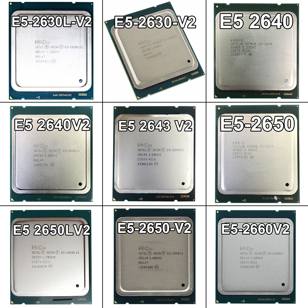 LGA 2011 материнская плата для Intel-ЦП Xeon E5 2689, E5 2640, E5 2630 V2, E5 2650 V2, E5 2667V2, E5 2650, E3 1230V2, E5 2665