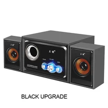 Модный стерео сабвуфер, 4 дюймовые басовые колонки, Bluetooth, бас и высокие частоты, регулируемый, 3 динамика, 3D, объемный, для ПК, игровой, ТВ, громче, динамик