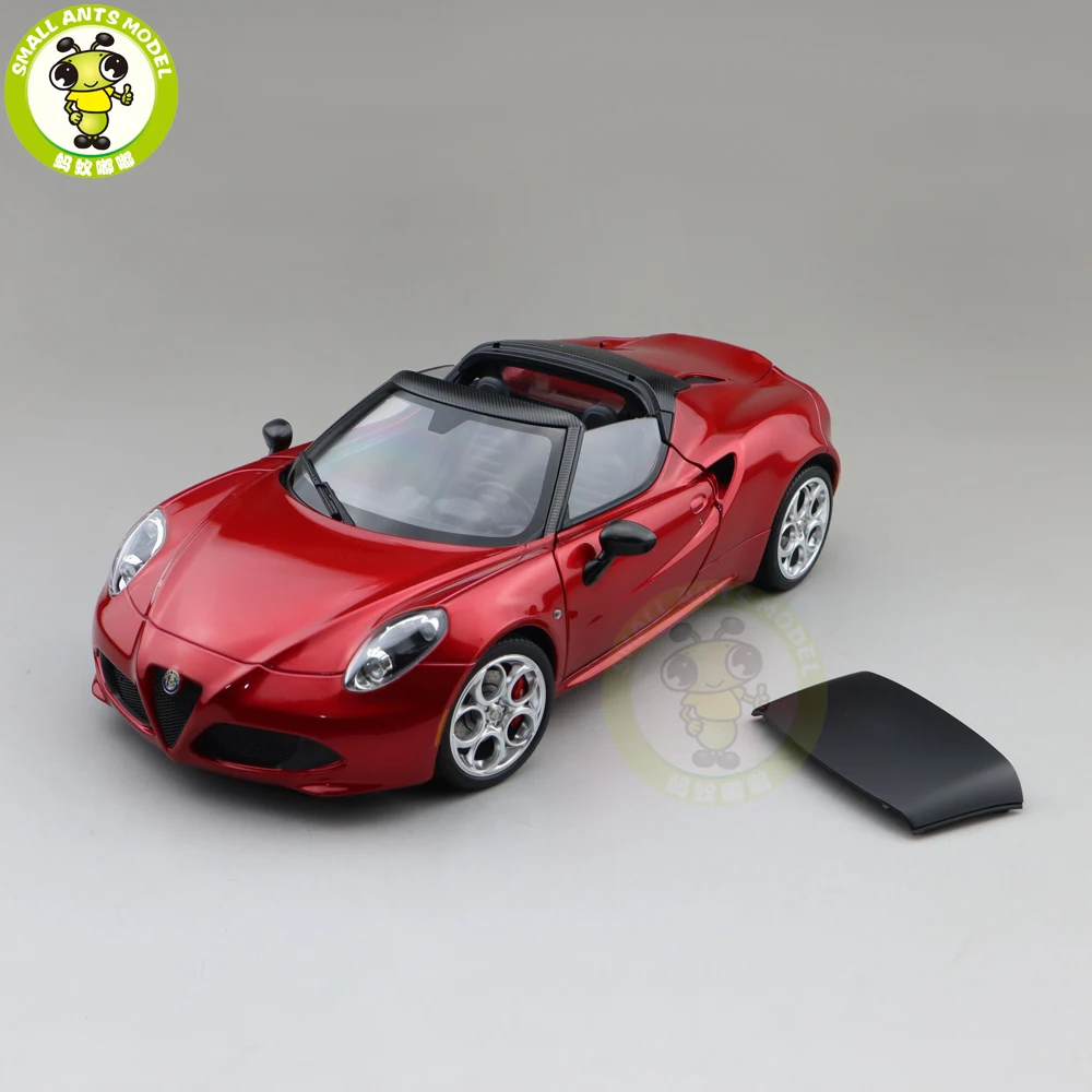再入荷/予約販売! ミニカー 18 アルファ・ロメオ AUTOart 4C ROMEO