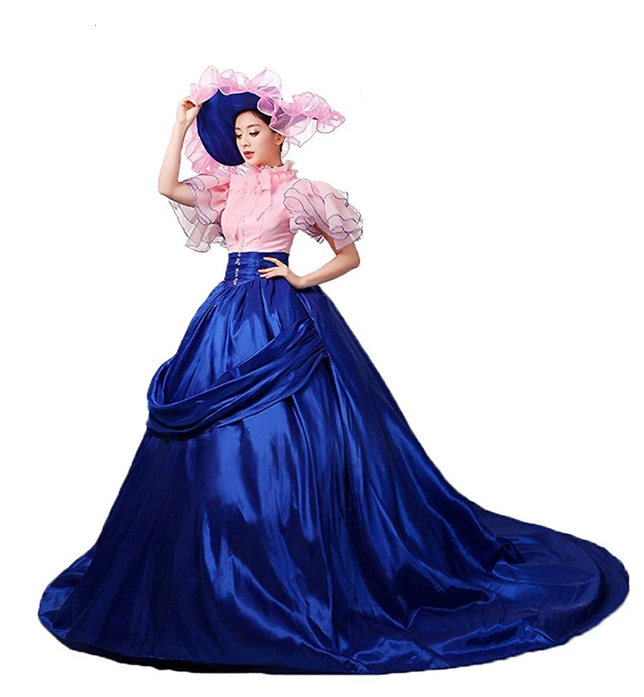 ロココバロックマリー アントワネットボールドレス 18th 世紀ルネサンス歴史期間ビクトリア朝のパーティードレスガウン Marie Antoinette Renaissance Dressrococo Dress Aliexpress