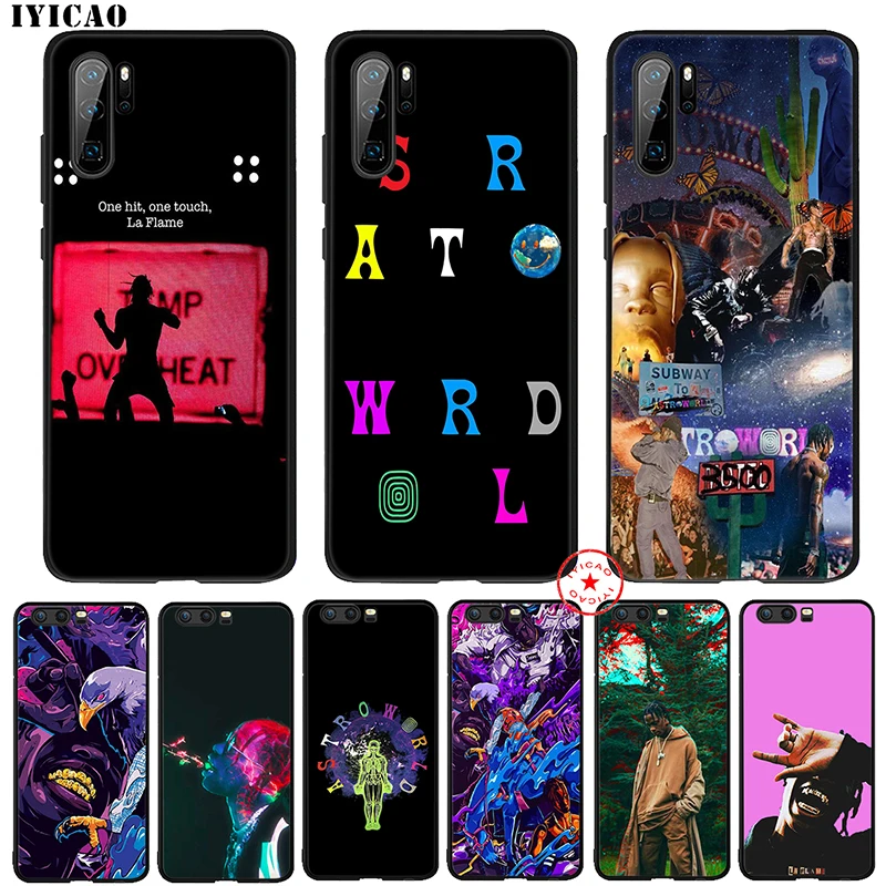 IYICAO с изображением Трэвиса Скотта мягкий чехол для huawei P30 P20 P10 P9 P8 Lite Pro P Samrt Z плюс
