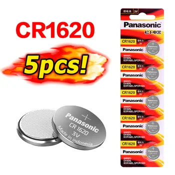 

5pcs Batteries For Watch ECR1620 LM1620 DL1620 5009LC KCR1620 BR16203v button cell coin lithium batteries for toy
