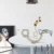 Керамический Стол Цветочные Вазы Nordic Home Decoration Аксессуары Современный Белый Завод Art Decor Ремесла Свадебная Ваза для Центральных частей