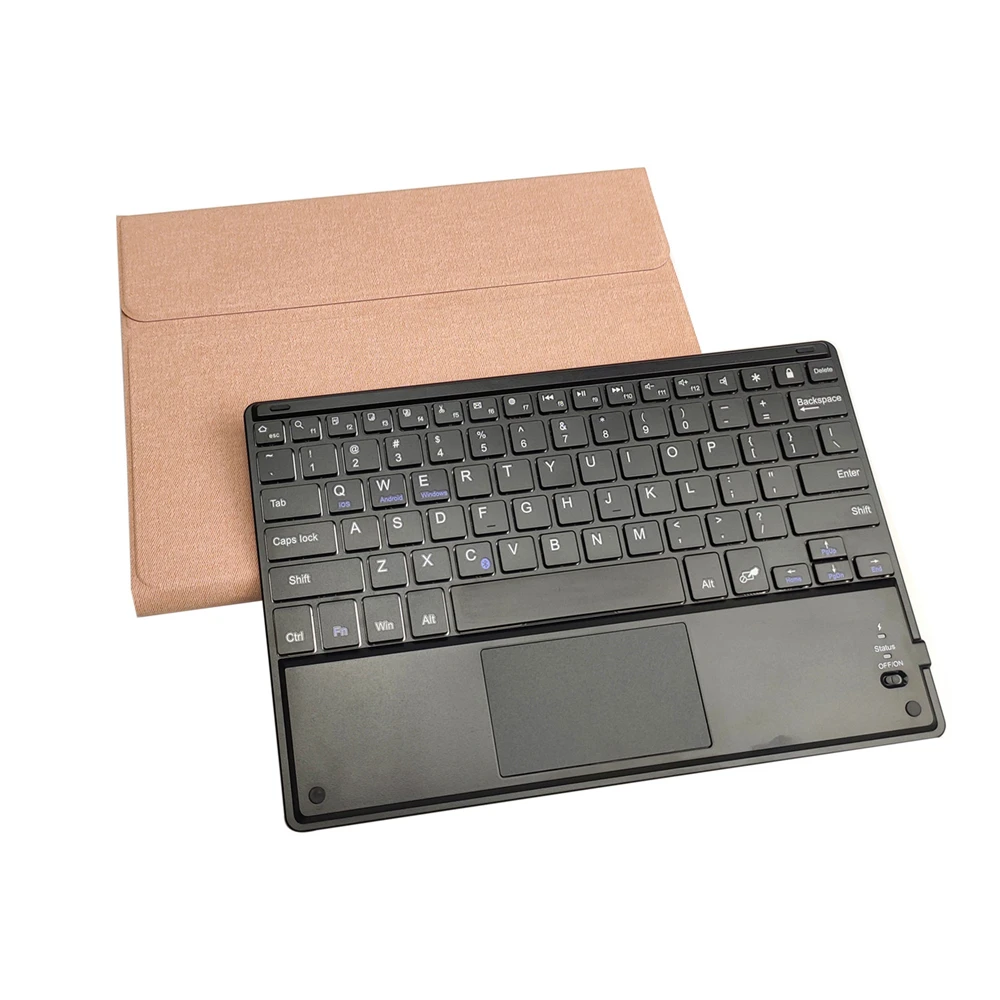  Keyboard Case For iPad 10.2 inch 2019 7th Gen Tablet Case PU Leather Flip Stand Detachable Bluetoot