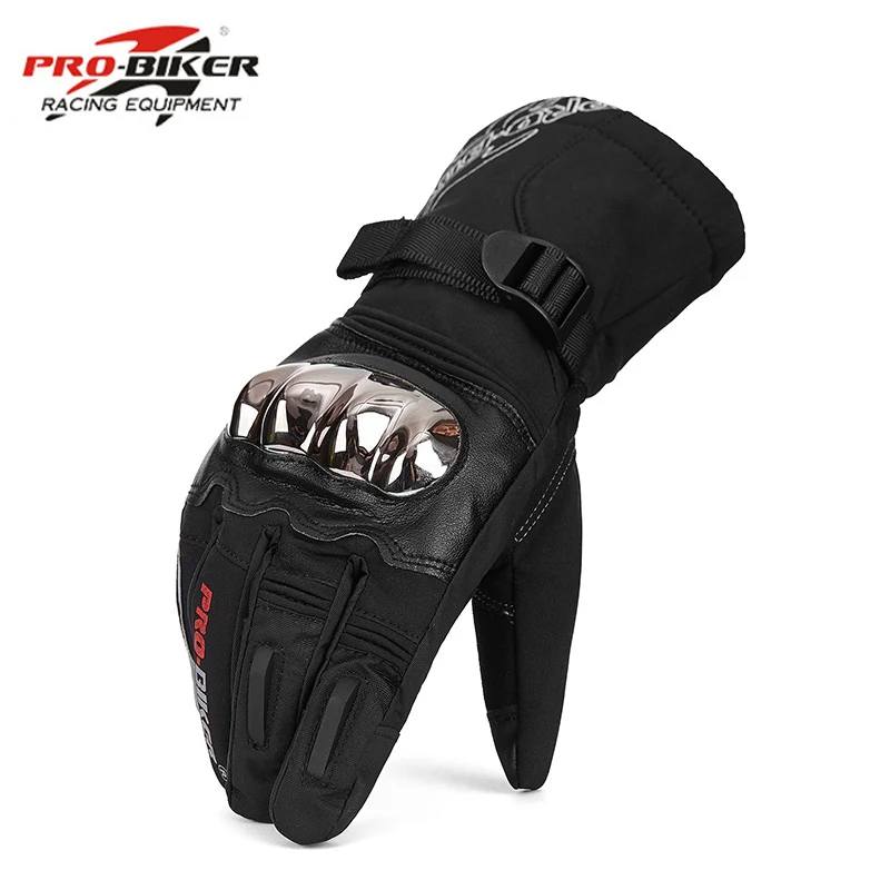 PRO-BIKER moto rcycle перчатки водонепроницаемый ветрозащитный зимний теплый Guantes moto Luvas сенсорный экран moto siklet Eldiveni защитный