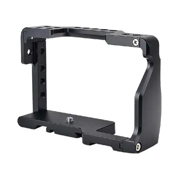 

Photography Bracket DSLR Camera Rabbit Cage Universal for Sony A6 Series Aluminum Alloy Cage Handheld Stabilizer