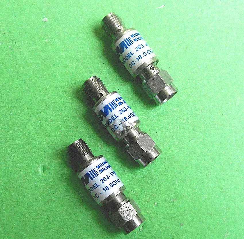 

MIDWEST 263-10dB 2W 10dB DC-18GHz SMA RF коаксиальный аттенатор
