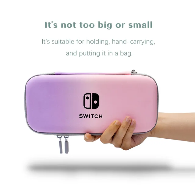 Przenośna pamięć masowa torba do noszenia na Nintendo Switch twarda osłona EVA Box Case z gniazdami na karty do przełączania konsoli do gier i akcesoriów 5