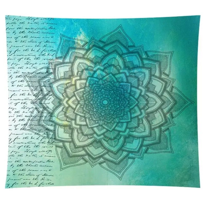 2019 МАНДАЛА ГОБЕЛЕН Настенное подвесное одеяло Boho пляжный коврик для йоги домашний художественный ковер Простыня Кровать Богемный Хиппи