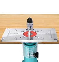 Electric Trimme Router Table Insert Plate Woodworking Benches Table Saw Wood Milling Engraving Slotting Trimming Carving Router 1