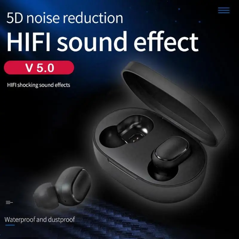 TWS Bluetooth Беспроводные наушники с интеллектуальным шумоподавлением Наушники-вкладыши удобный наушник для спорта на открытом воздухе