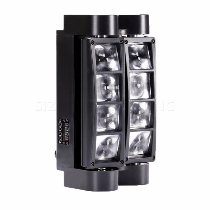 Высокое качество 45 Вт мини Led Паук свет DMX512 8 светодиодов LED движущийся головной RGBW
